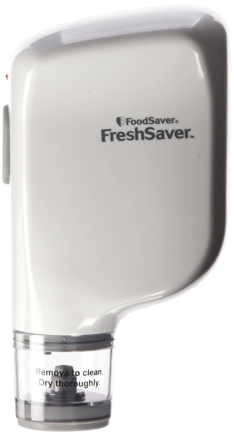 FreshSaver Handheld Vacuum Sealer, White
