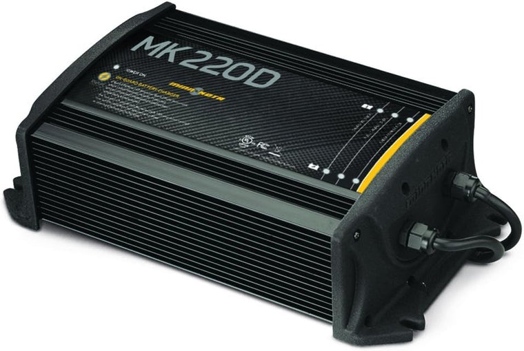 Minn Kota MK-220D Battery Charger with 2 Banks and 10 Amps